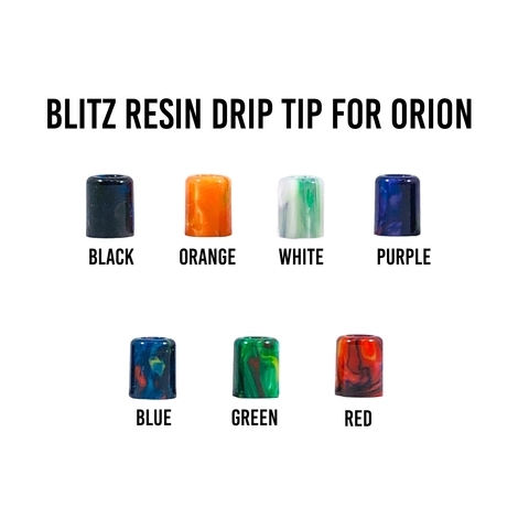 Blitz Resin Orion Pod Drip Tip